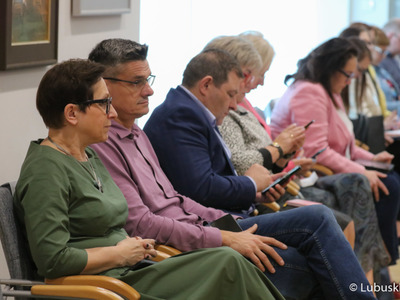 Uczestnicy obrad VIII Lubuskiego Sejmiku Dziecięcego