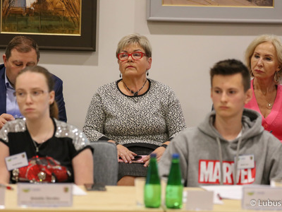 Uczestnicy obrad VIII Lubuskiego Sejmiku Dziecięcego