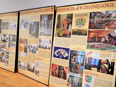 Jubileuszowa wystawa „100 lat Muzeum w Zielonej Górze” w Muzeum Ziemi Lubuskiej. Otwarcie: 4 czerwca 2022 r. 
