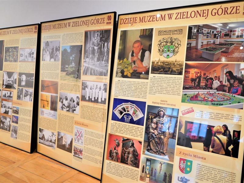 Jubileuszowa wystawa „100 lat Muzeum w Zielonej Górze” w Muzeum Ziemi Lubuskiej. Otwarcie: 4 czerwca 2022 r.