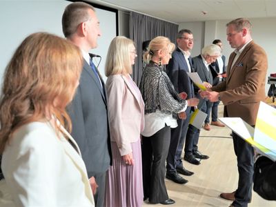 4 czerwca 2022 r. w Muzeum Ziemi Lubuskiej świętowano 100-lecie Muzeum w Zielonej Górze. 