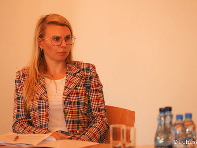 Spotkanie edukacyjne dla lubuskich prezydentów, burmistrzów i wójtów na temat rewitalizacji.