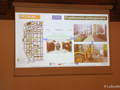 Spotkanie edukacyjne dla lubuskich prezydentów, burmistrzów i wójtów na temat rewitalizacji.