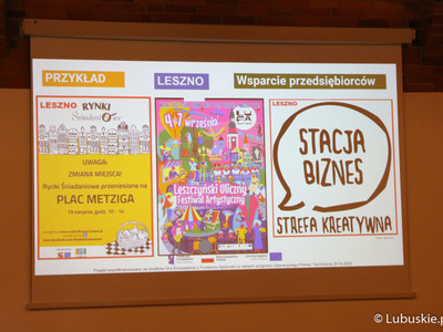 Spotkanie edukacyjne dla lubuskich prezydentów, burmistrzów i wójtów na temat rewitalizacji.