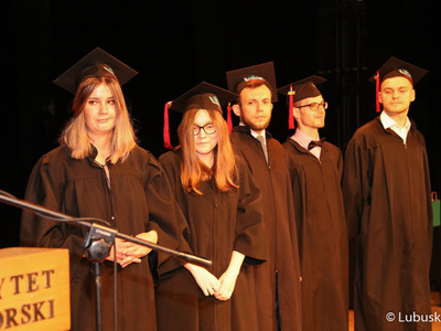 Gala absolutoryjna drugiego rocznika kierunku lekarskiego Wydziału Lekarskiego i Nauk o Zdrowiu Collegium Medicum Uniwersytetu Zielonogórskiego