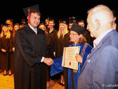 Gala absolutoryjna drugiego rocznika kierunku lekarskiego Wydziału Lekarskiego i Nauk o Zdrowiu Collegium Medicum Uniwersytetu Zielonogórskiego