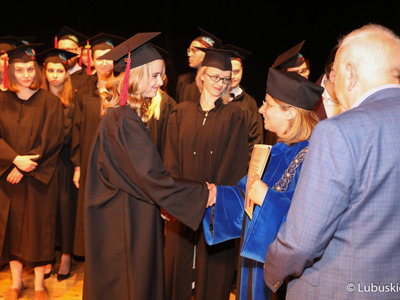 Gala absolutoryjna drugiego rocznika kierunku lekarskiego Wydziału Lekarskiego i Nauk o Zdrowiu Collegium Medicum Uniwersytetu Zielonogórskiego