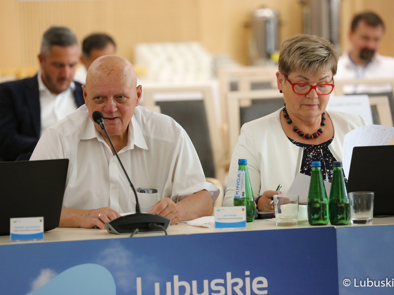 Radni podczas czerwcowej sesji Sejmiku Województwa Lubuskiego