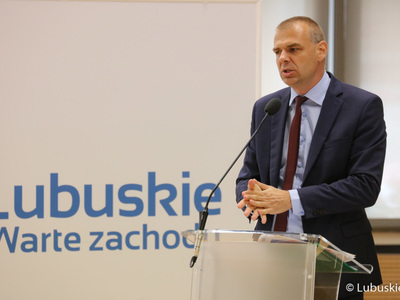Posiedzenie Wojewódzkiej Rady Dialogu Społecznego w Sali Kolumnowej Urzędu Marszałkowskiego w Zielonej Górze