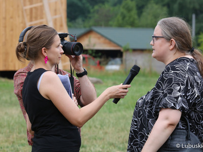 Piknik integracyjny dla wolontariuszy i uchodźców z Ukrainy