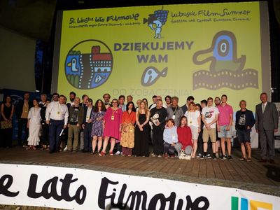2 lipca 2022 r. Wręczenie nagród 51. Lubuskiego Lata Filmowego w amfiteatrze w Łagowie
