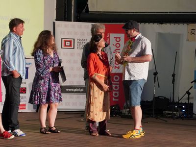 2 lipca 2022 r. Wręczenie nagród 51. Lubuskiego Lata Filmowego w amfiteatrze w Łagowie
