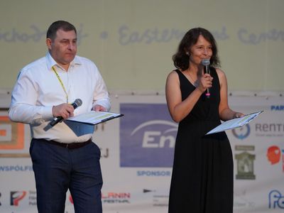 2 lipca 2022 r. Wręczenie nagród 51. Lubuskiego Lata Filmowego w amfiteatrze w Łagowie