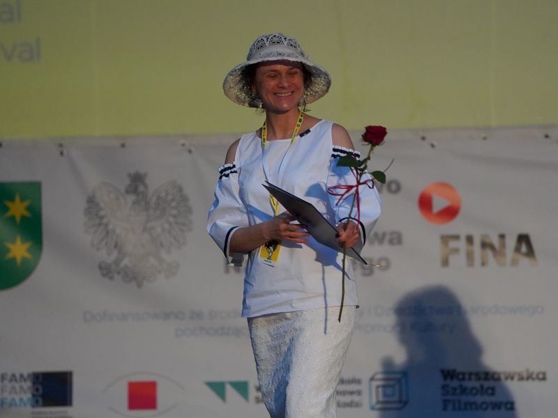 2 lipca 2022 r. Wręczenie nagród 51. Lubuskiego Lata Filmowego w amfiteatrze w Łagowie