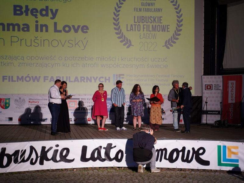 2 lipca 2022 r. Wręczenie nagród 51. Lubuskiego Lata Filmowego w amfiteatrze w Łagowie