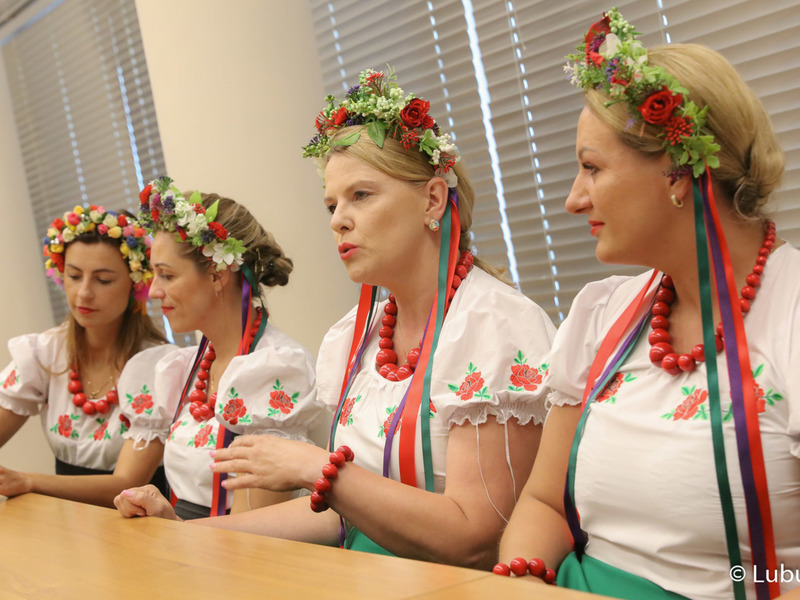 Panie z Koła Gospodyń Wiejskich "Kowalewianki"