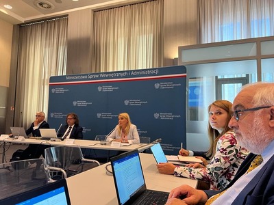 Posiedzenie Zespołu doraźnego ds. uchodźców z Ukrainy powołanego przez Komisję Wspólną Rządu i Samorządu Terytorialnego