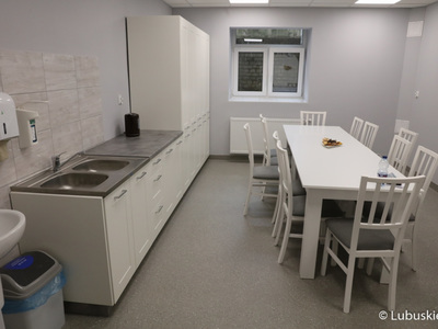 Nowe pomieszczenia socjalne dla personelu w Lubuskim Centrum Ortopedii w Świebodzinie