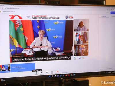 Monitor z uczestnikami debaty online pt. Polskie regiony wobec nowej rzeczywistości.