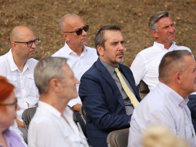 19 sierpnia 2022 r. Spotkanie z Donaldem Tuskiem w Krośnie Odrzańskim na temat katastrofy ekologicznej w Odrze
