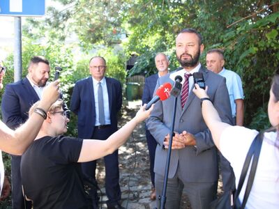 Konferencja prasowa na temat Dożynek Wojewódzkich 2022, które odbędą się 4 września 2022 r. w Zwierzynie
