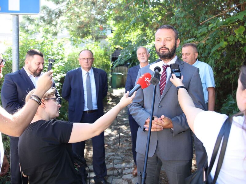Konferencja prasowa na temat Dożynek Wojewódzkich 2022, które odbędą się 4 września 2022 r. w Zwierzynie