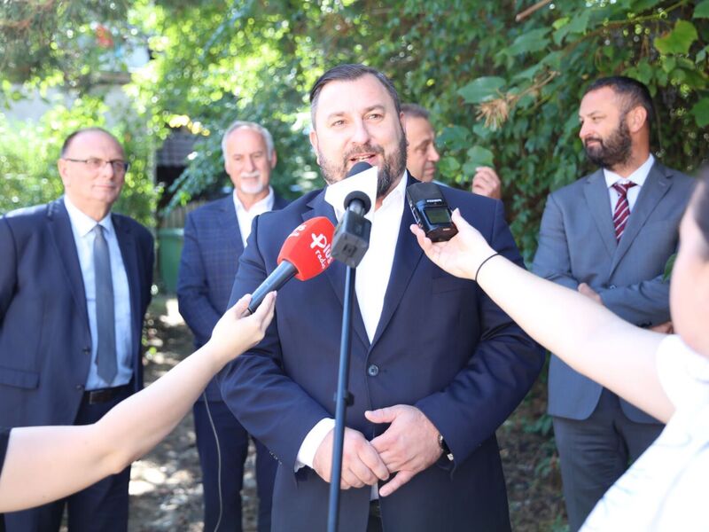 Konferencja prasowa na temat Dożynek Wojewódzkich 2022, które odbędą się 4 września 2022 r. w Zwierzynie