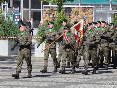 Uroczystości 83. rocznicy wybuchu II Wojny Światowej na Placu Bohaterów w Zielonej Górze
