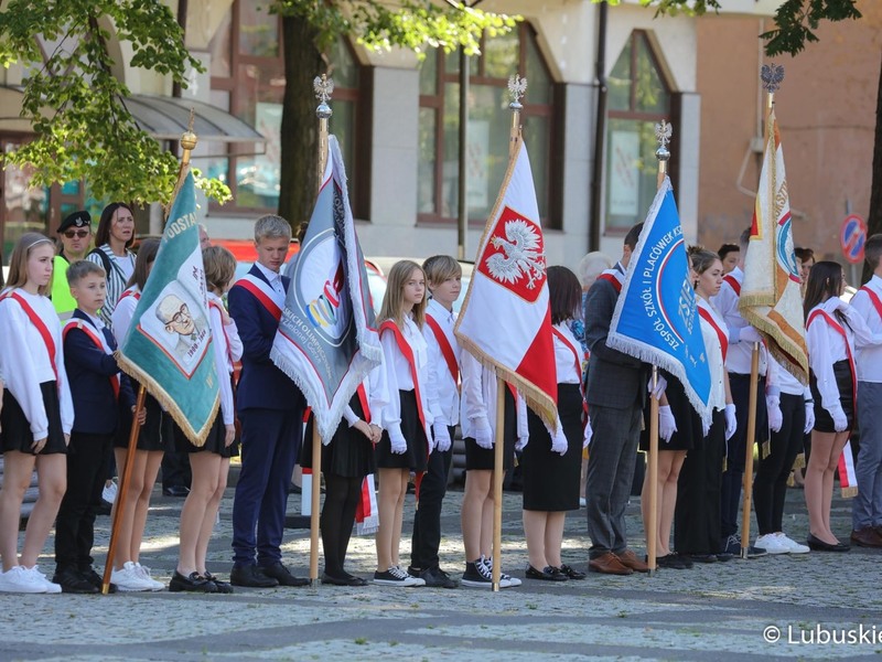 Uroczystości 83. rocznicy wybuchu II Wojny Światowej na Placu Bohaterów w Zielonej Górze