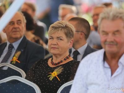 Uczestnicy Lubuskiego Święta Plonów w Zwierzynie w powiecie strzelecko-drezdeneckim
