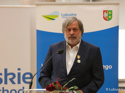 Odznaczony „Odznaką Honorową za Zasługi dla Województwa Lubuskiego” dr Jürgen Walter Murach 