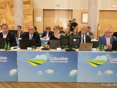 Zarząd województwa lubuskiego na wWrześniowej sesji Sejmiku Województwa Lubuskiego