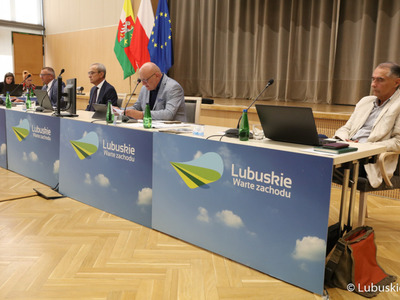 Prezydium Sejmiku Województwa Lubuskiego na wrześniowej sesji Sejmiku 