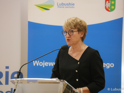Wystąpienie marszałek woj. lubuskiego Elżbiety Anny Polak na wrześniowej sesji Sejmiku Województwa Lubuskiego