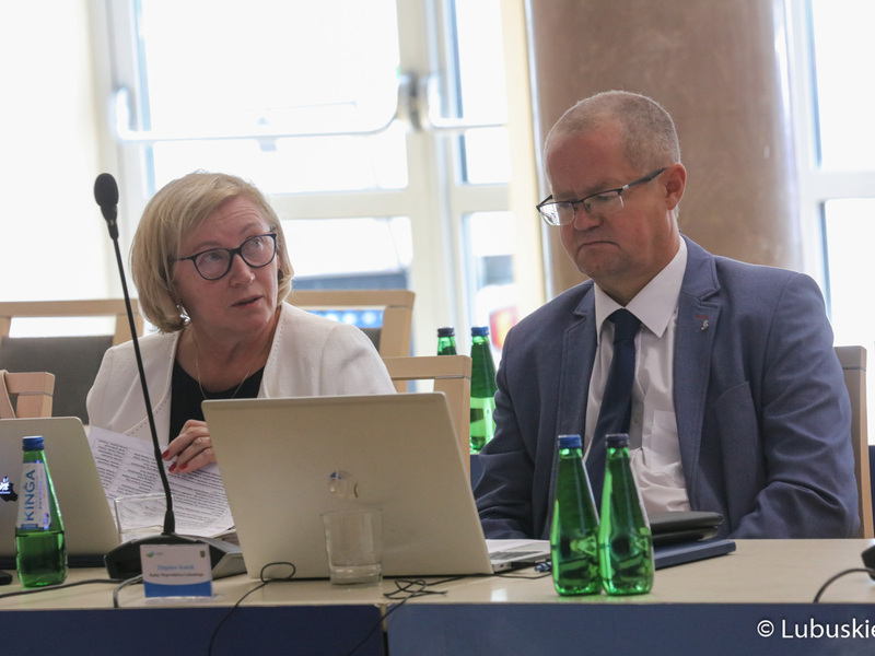 Radni wojewódzcy na wrześniowej sesji Sejmiku Województwa Lubuskiego