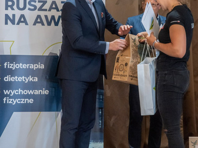 Powitanie medalistów mistrzostw świata i Europy w kajakarstwie
