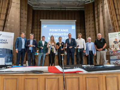 Powitanie medalistów mistrzostw świata i Europy w kajakarstwie