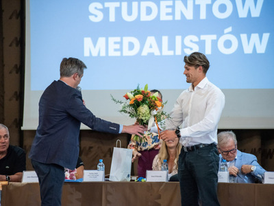 Powitanie medalistów mistrzostw świata i Europy w kajakarstwie