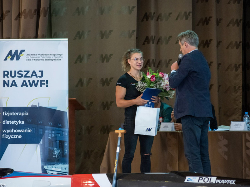 Powitanie medalistów mistrzostw świata i Europy w kajakarstwie