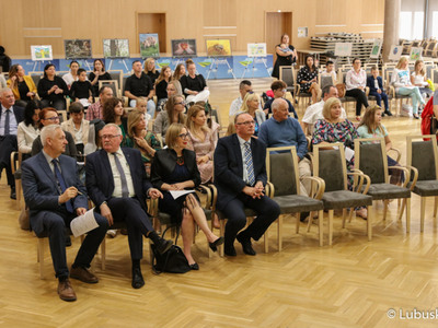 Gala finałowa konkursu „Lubuskie EKOlogiczne” w Sali Kolumnowej Urzędu Marszałkowskiego Województwa Lubuskiego w Zielonej Górze.