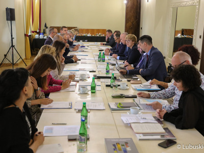 Posiedzenie Wojewódzkiej Rady Samorządowej w Regionalnym Centrum Animacji Kultury w Zielonej Górze