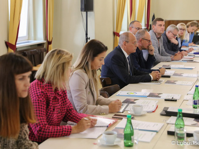 Posiedzenie Wojewódzkiej Rady Samorządowej w Regionalnym Centrum Animacji Kultury w Zielonej Górze