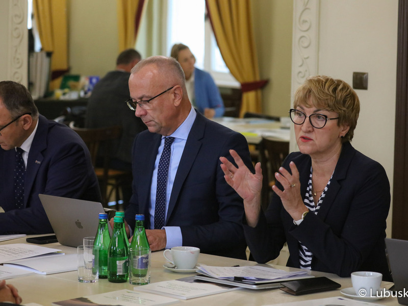 Posiedzenie Wojewódzkiej Rady Samorządowej w Regionalnym Centrum Animacji Kultury w Zielonej Górze
