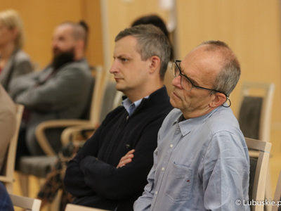 Uczestnicy Lubuskiego Forum Innowacji w Sali Kolumnowej urzędu marszałkowskiego w Zielonej Górze