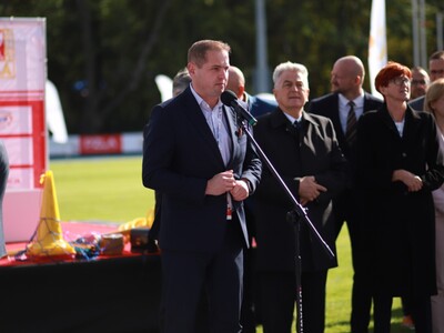 Otwarcie stadionu lekkoatletycznego w Gorzowie Wlkp.