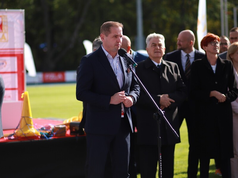 Otwarcie stadionu lekkoatletycznego w Gorzowie Wlkp.