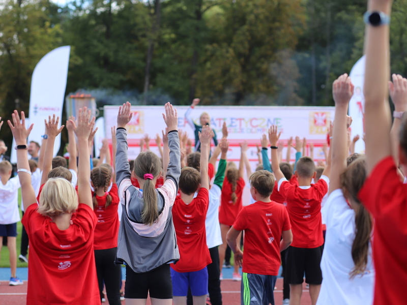 Otwarcie zawodów „Lekkoatletyczne Nadzieje Olimpijskie”