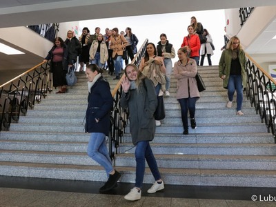 Ćwiczenia ewakuacyjne w urzędzie marszałkowskim w Zielonej Górze 