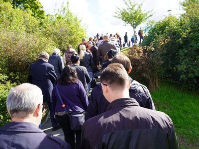 Ćwiczenia ewakuacyjne w urzędzie marszałkowskim w Zielonej Górze 