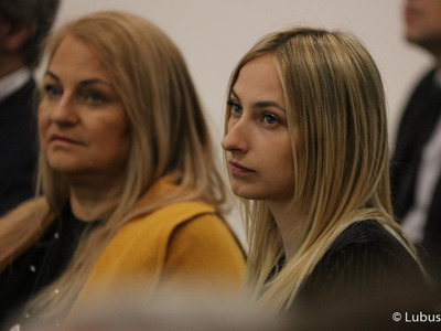 Uczestnicy debaty samorządowej w Muzeum Ziemi Lubuskiej w Zielonej Górze 